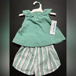 Carter’s 2pc short set 3 mo.